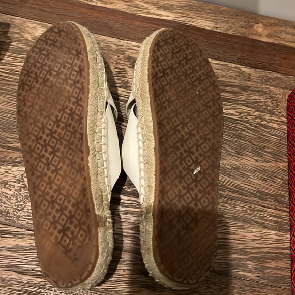 Tory Burch Bima Espadrille Slides Ivory Size 8 Women’s - Picture 4 of 5
